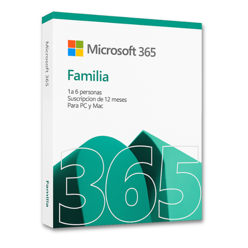 Office 365 Familiar 6 usuarios-30 dispositivos