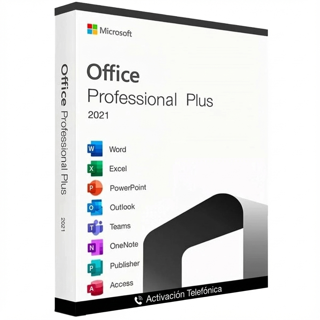 Office 2021 Professional Plus Activación Telefónica