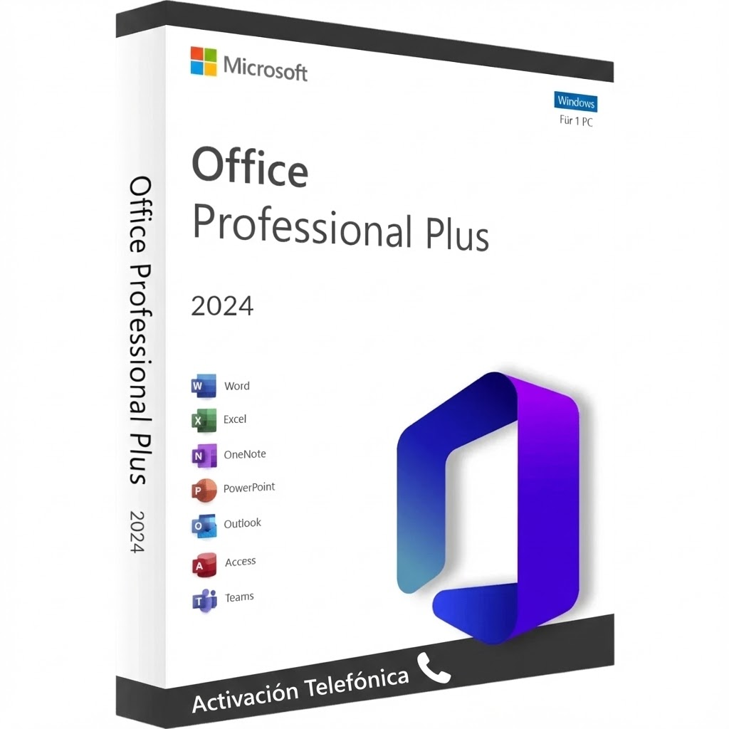 Office 2024 Professional Plus Activación Telefónica